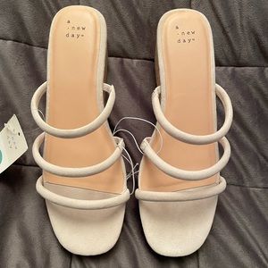 Women’s A New Day Arrie sandals cream